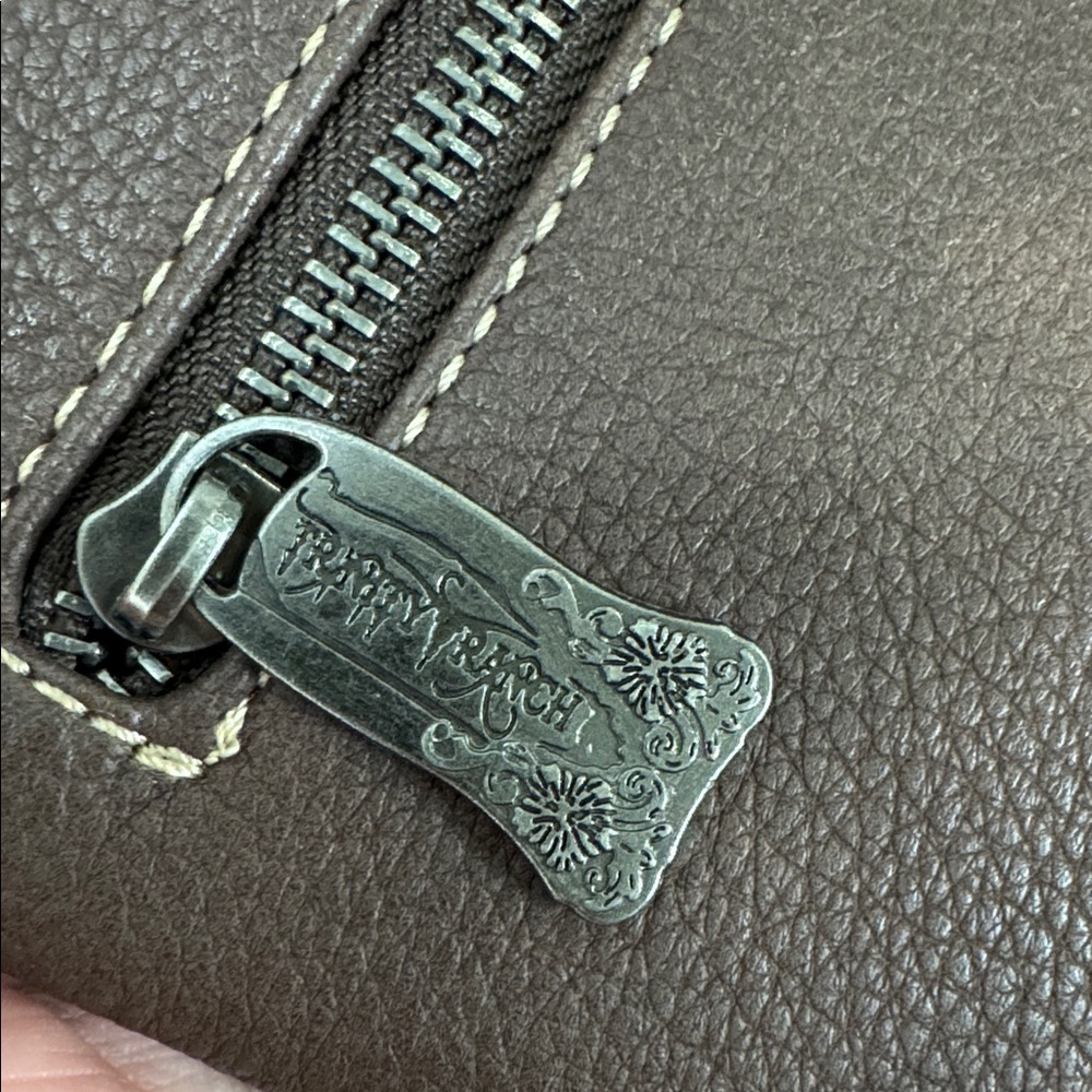 Trinity Ranch western Brown Patterned crossbody B… - image 5